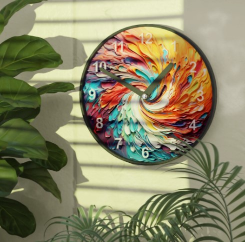 UV-Druck Uhr � BeLaGra